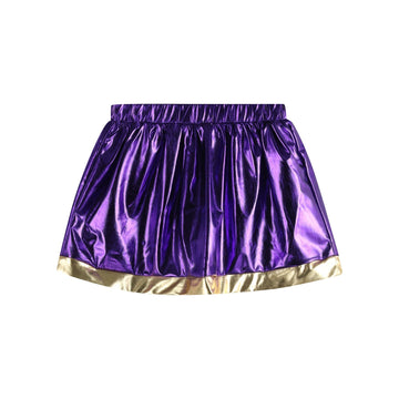 Purple and Gold Mardi Gras Skort - Lil Cactus